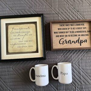 *4(smorefun) Grandparents Double Bundle. Mugs & Home Decor